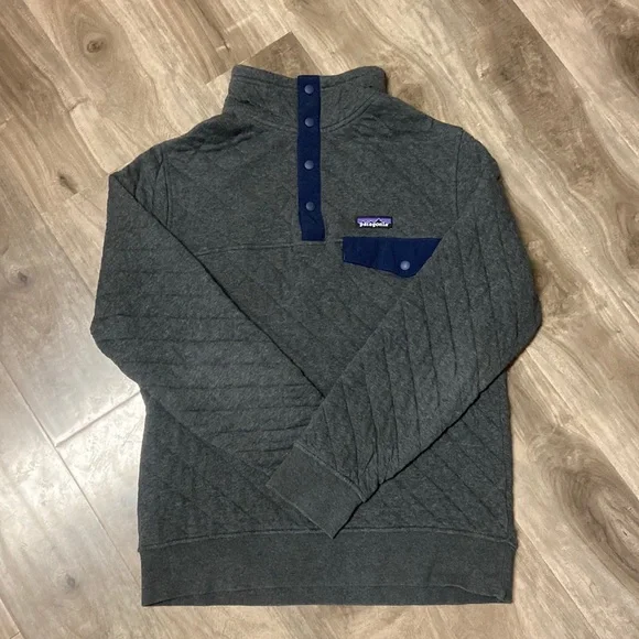 Mens Patagonia Cotton Quilt Snap-T Pullover - Picture 1 of 6
